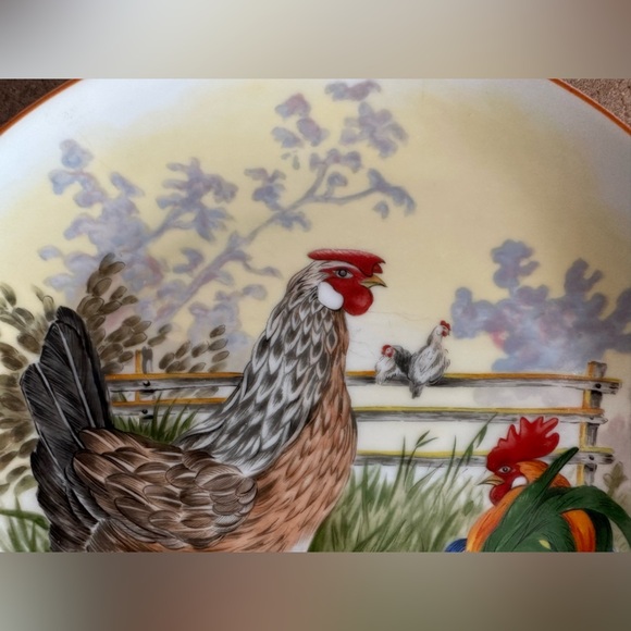 Vintage decorative collector plate signed by the artist H. Arndt - Picture 5 of 6